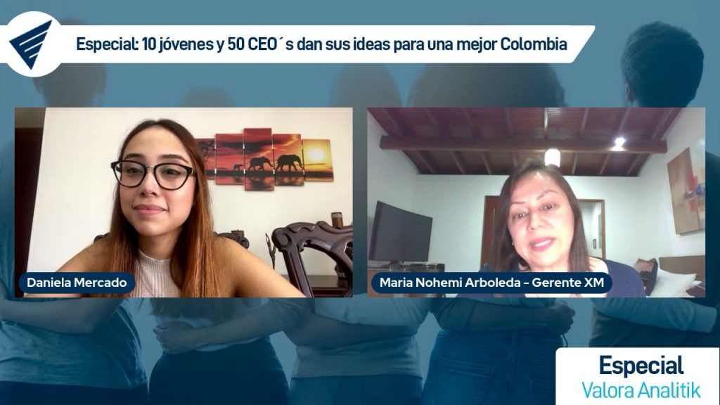 María Nohemi Arboleda - Gerente General XM y sus ideas de optimismo para Colombia