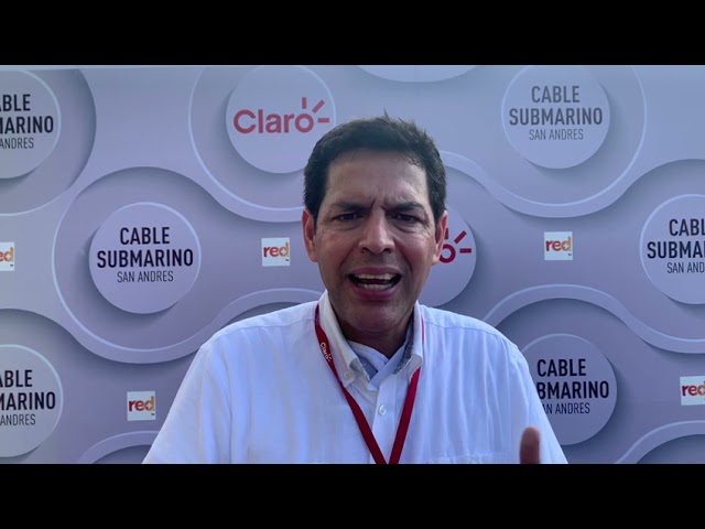 Claro conecta a San Andrés con fibra óptica tras inversión de US$15 millones