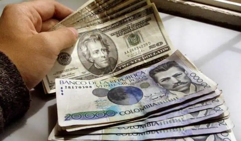 Remesas hacia Colombia