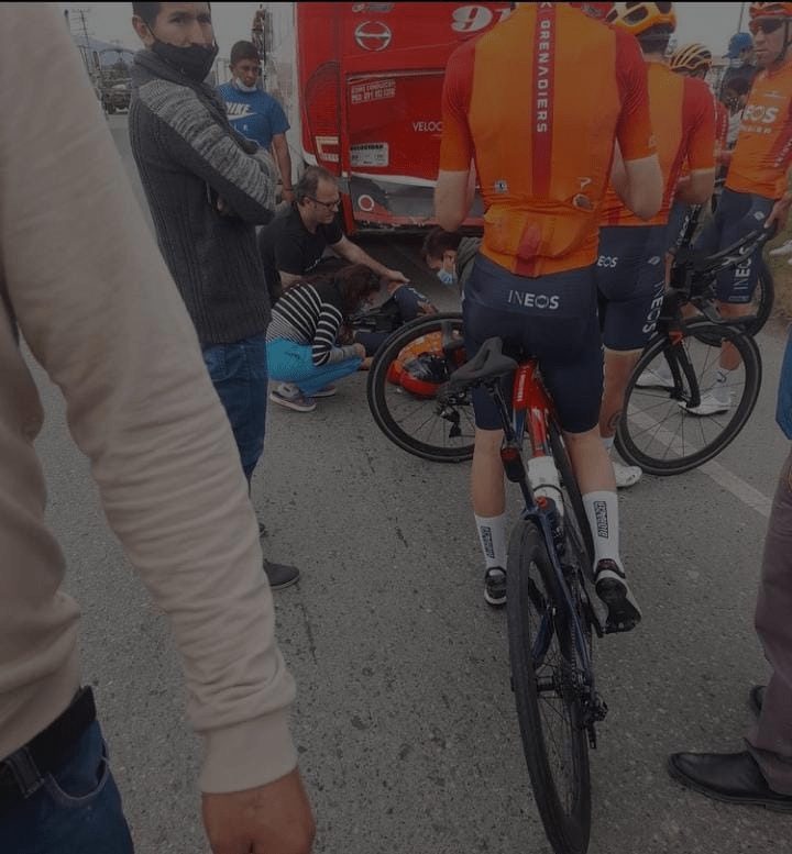 Ciclista Egan Bernal, sufre accidente en Colombia y se pierde la temporada