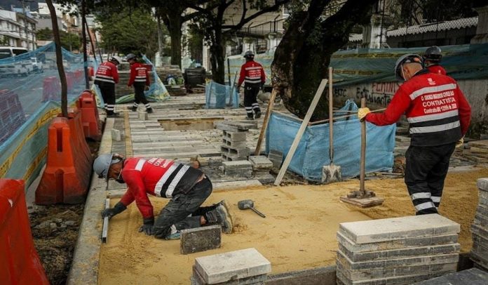 Trabajo, obras en Bogotá