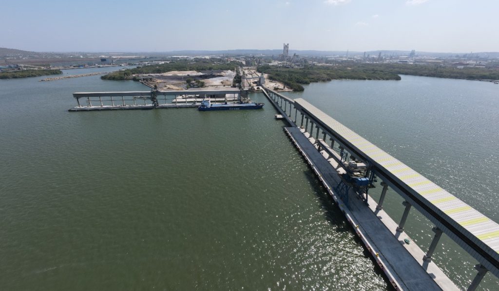 Lista megaobra en Puerto de Argos en Cartagena, Colombia