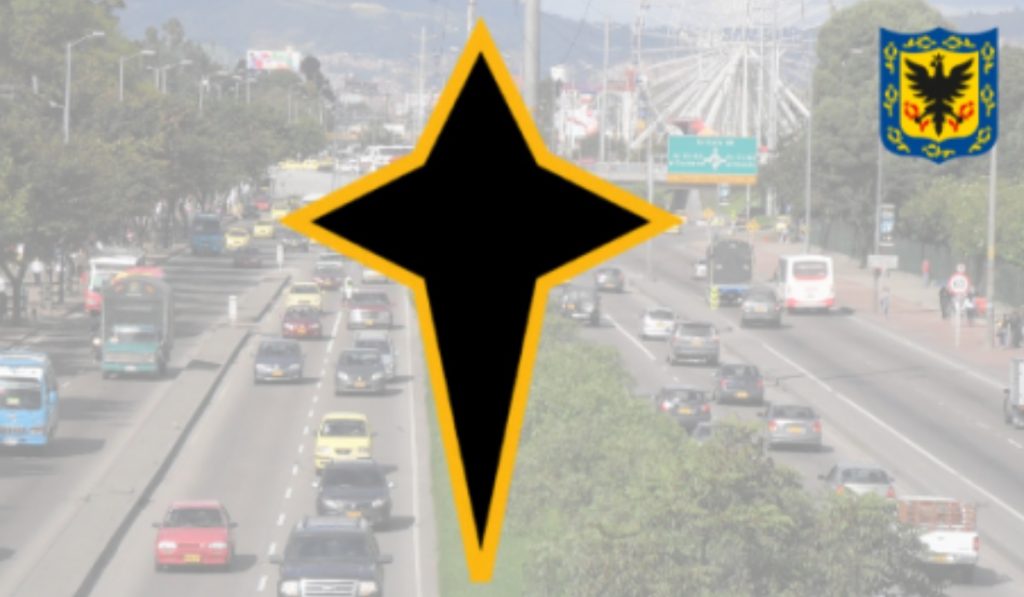 Bogotá revive las ‘estrellas negras’, campaña de prevención de accidentes viales