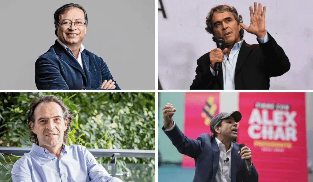 Colombia: Fajardo y Petro ganarían consultas; empate entre Fico y Char Colombia: Fajardo y Petro ganarían consultas; empate entre Fico y Char