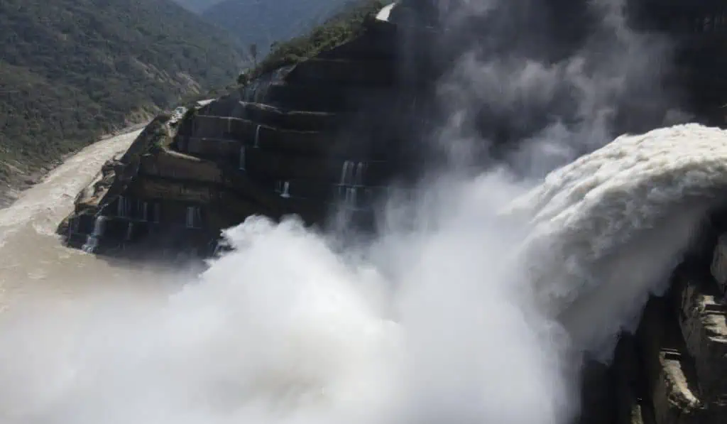 EPM cerró vertedero de Central Hidroituango por primera vez en 4 años EPM cerró vertedero de Central Hidroituango por primera vez en 4 años