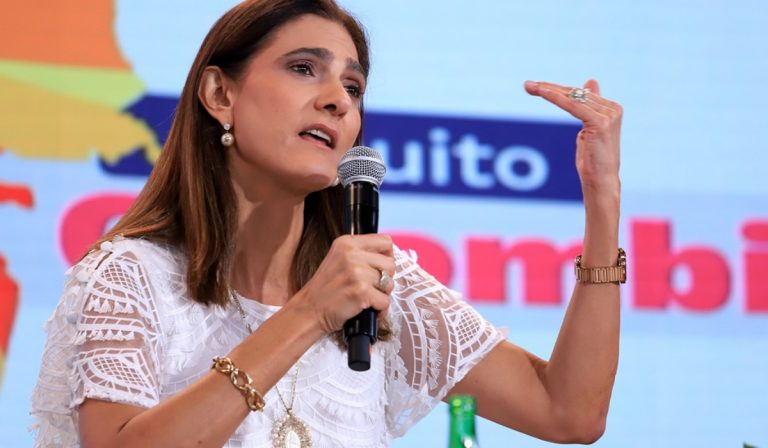 Ángela María Orozco, exministra de Transporte.