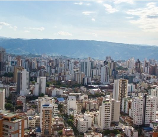 Ciudad de Bucaramanga en Colombia.