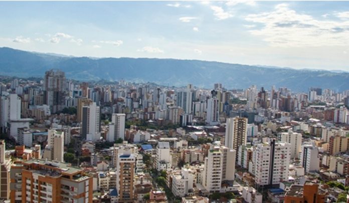 Ciudad de Bucaramanga en Colombia.