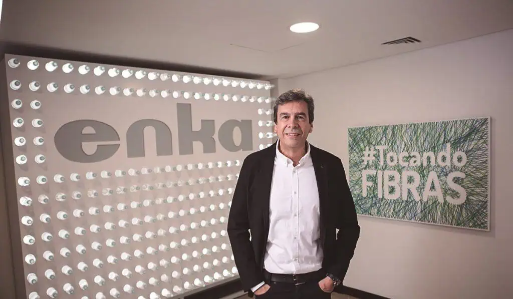 En segundo trimestre de 2025 Enka perdió $321 millones; apunta a mayor diversificación de mercados Foto: Álvaro Hincapié, presidente de Enka.