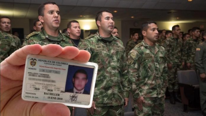 Libreta militar en Colombia
