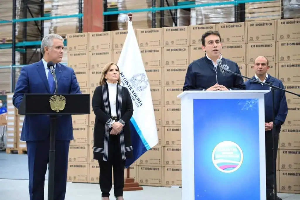 Registrador de Colombia no renunciará pese a críticias por reconteo de votos Registrador de Colombia no renunciará pese a críticias por reconteo de votos