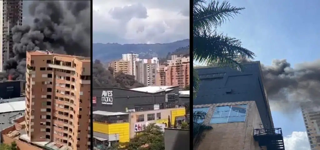 Violento incendio obligó evacuación de 750 personas de un centro comercial y dejó pérdidas millonarias Violento incendio obligó evacuación de 750 personas de un centro comercial y dejó pérdidas millonarias