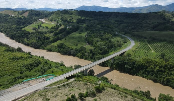 Vías en Antioquia