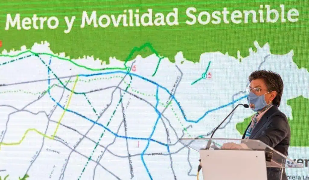 En julio quedarán asegurados recursos de segunda línea del metro de Bogotá En julio quedarán asegurados recursos de segunda línea del metro de Bogotá