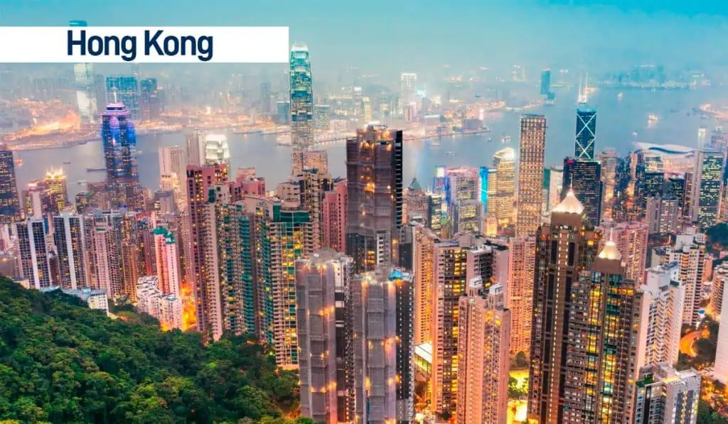 Estas son las rutas aéreas más transitadas en 2024 en el mundo Hong Kong.