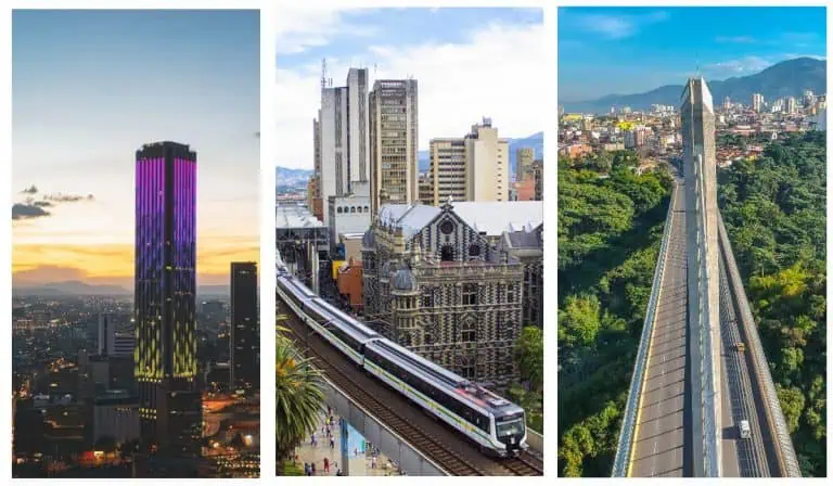 Ciudades más caras y baratas en Colombia