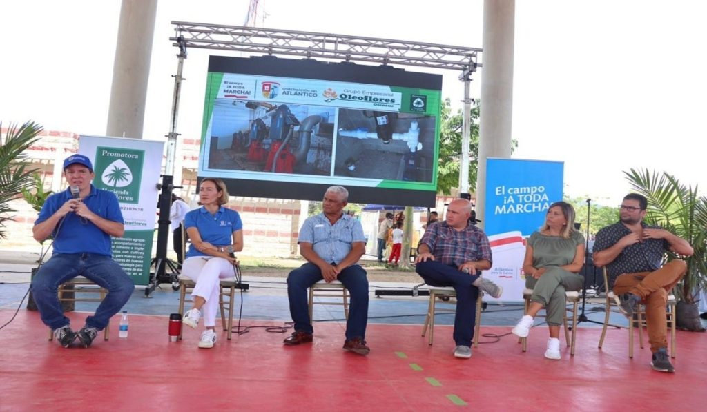 Gobernación del Atlántico y Oleoflores realizaron primer Foro por el Desarrollo Agroindustrial en Repelón