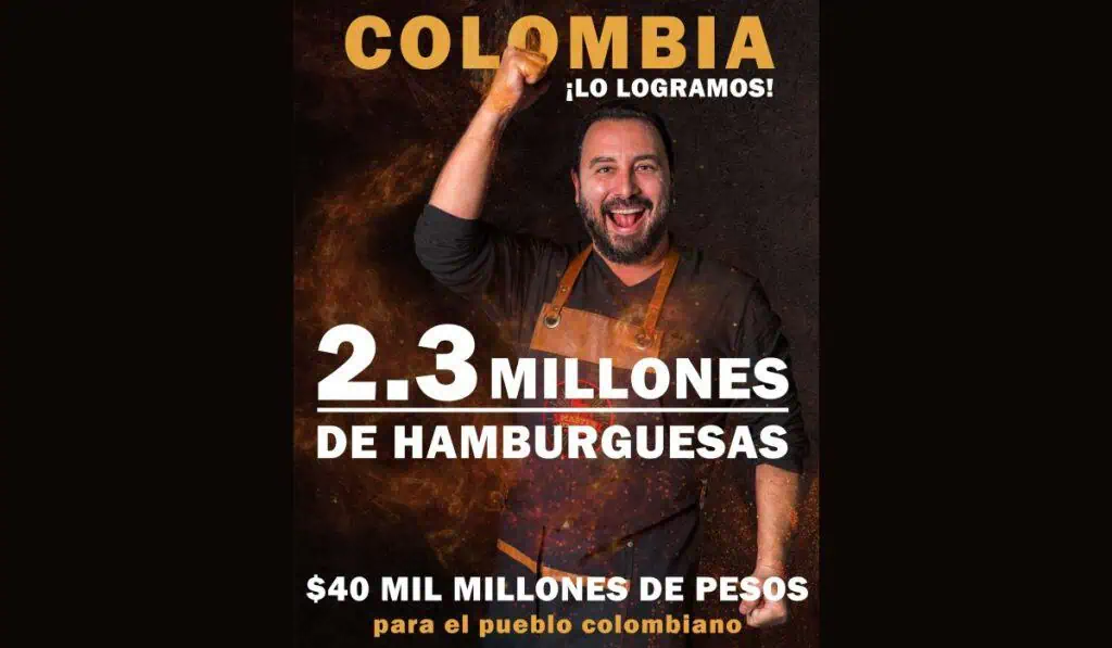Burger Master vendió 2.368.069 hamburguesas en Colombia Burger Master vendió 2.368.069 hamburguesas en Colombia