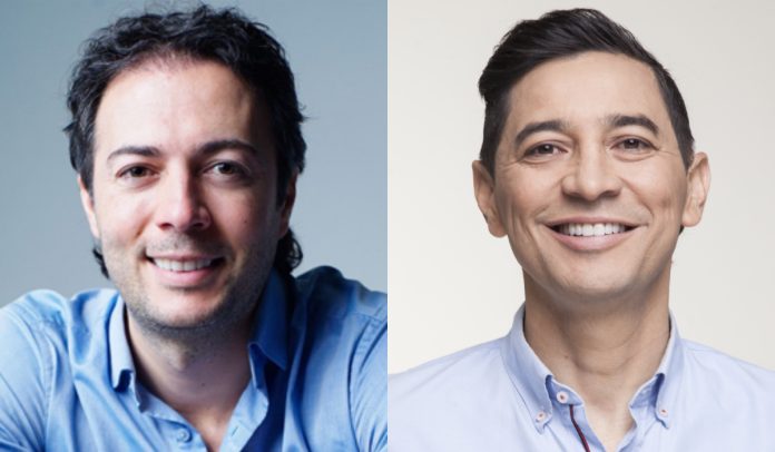 Daniel Quintero, alcalde de Medellín y Andrés Hurtado, alcalde de Ibagué
