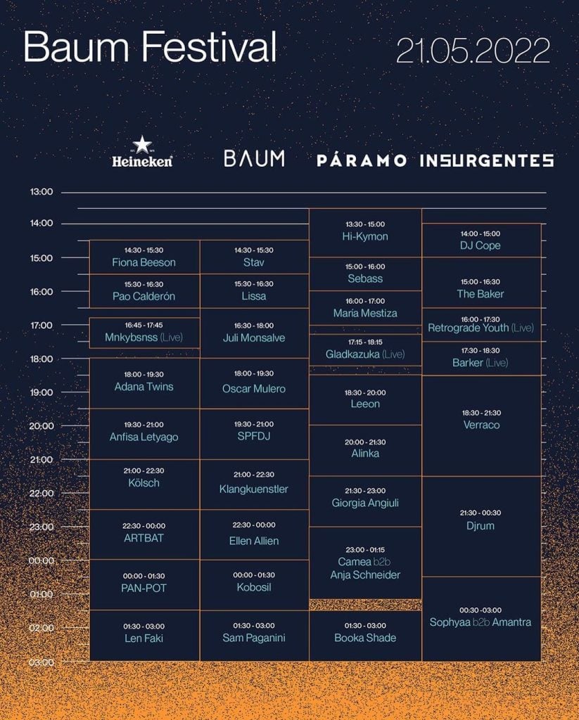 Vuelve el festival de electrónica más grande de Colombia: el Baum Festival