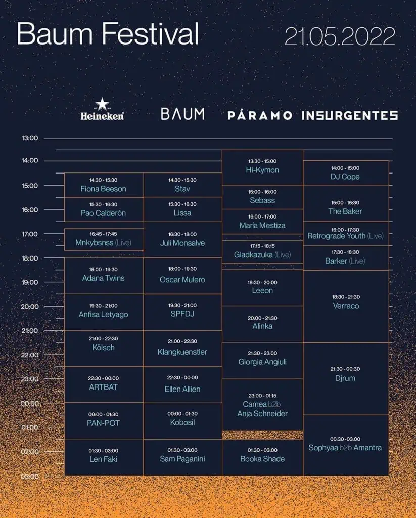 Vuelve el festival de electrónica más grande de Colombia: el Baum Festival Vuelve el festival de electrónica más grande de Colombia: el Baum Festival
