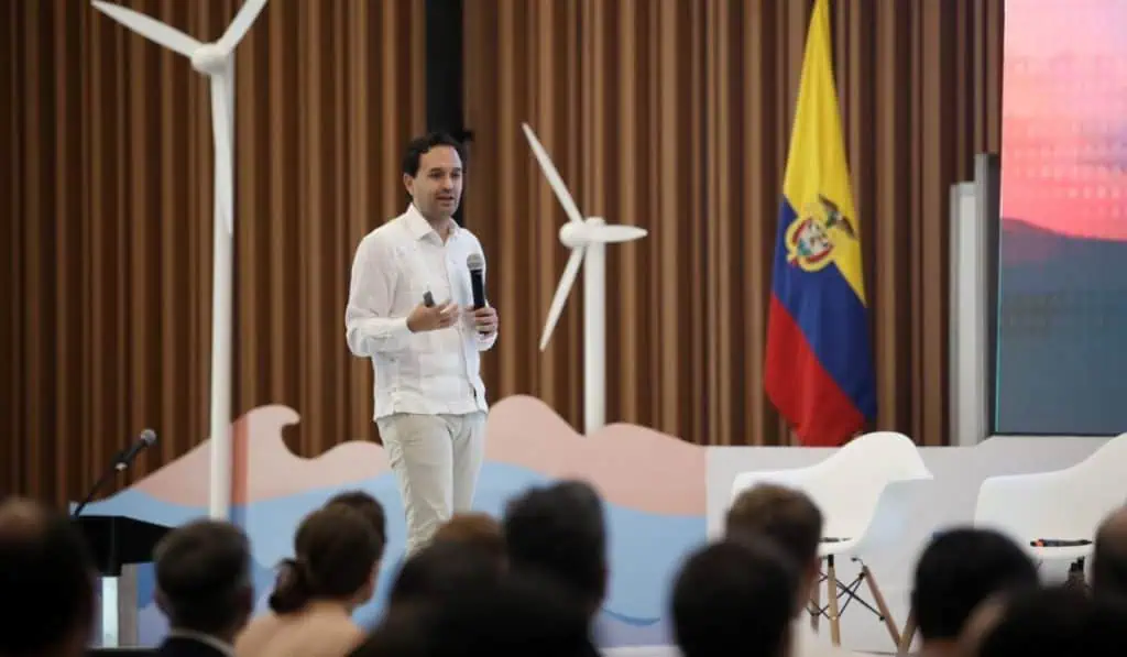Colombia puso en marcha ruta de energía eólica costa afuera; inversión puede llegar a US$27 billones Colombia puso en marcha ruta de energía eólica costa afuera; inversión puede llegar a US$27 billones