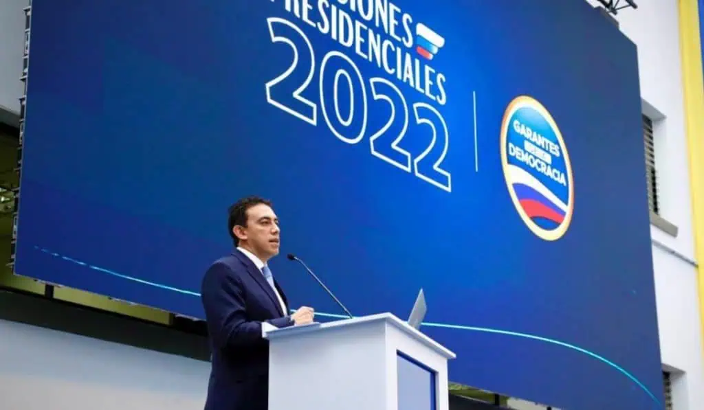 Así será el tarjetón electoral para la segunda vuelta presidencial en Colombia Así será el tarjetón electoral para la segunda vuelta presidencial en Colombia