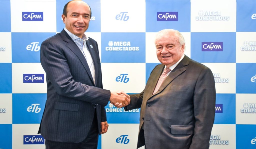Alianza: ETB y Cafam llevan ultravelocidad de fibra óptica a familias en Bogotá