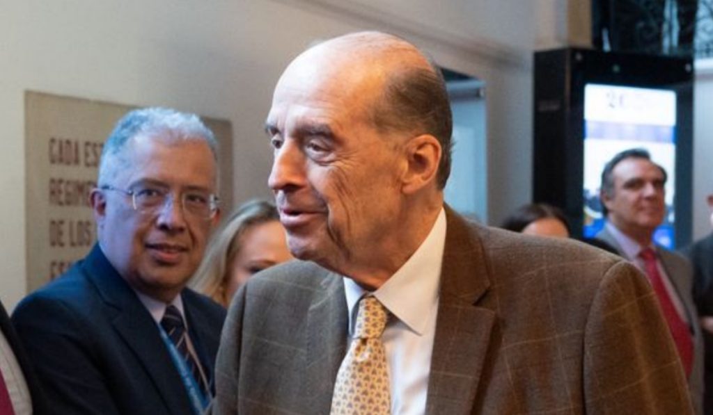 Álvaro Leyva, canciller de Colombia.