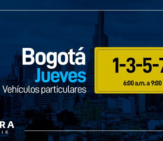 Pico y placa Bogotá