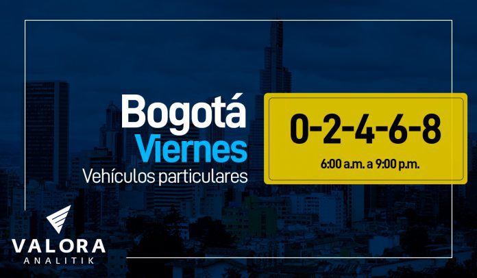 Pico y placa Bogotá