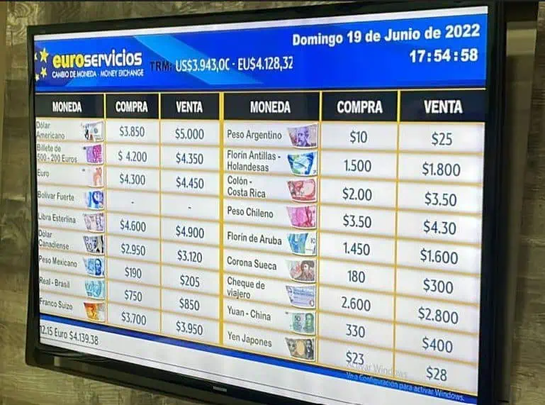 Casa de cambio en Colombia vende dólar a $5.000 tras triunfo de Petro Casa de cambio en Colombia vende dólar a $5.000 tras triunfo de Petro