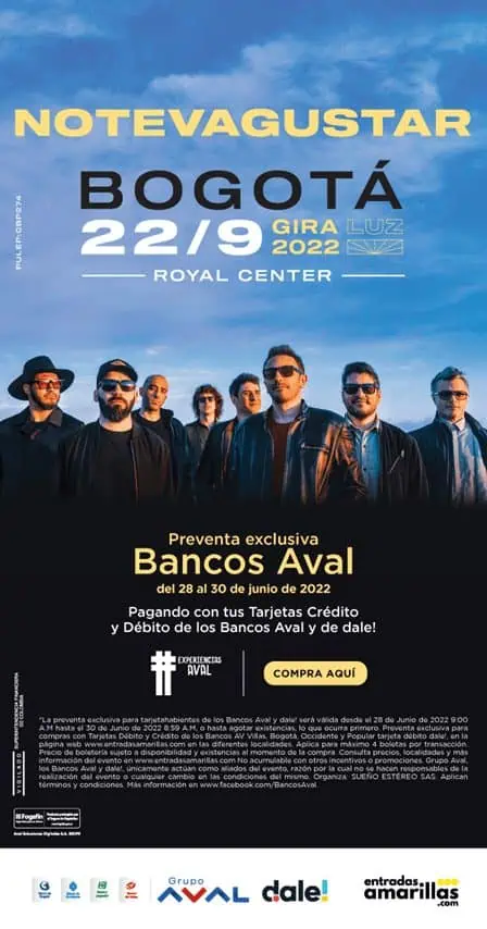 Festival Cordillera presenta: No Te Va Gustar exclusivo para sus fans Festival Cordillera presenta: No Te Va Gustar exclusivo para sus fans