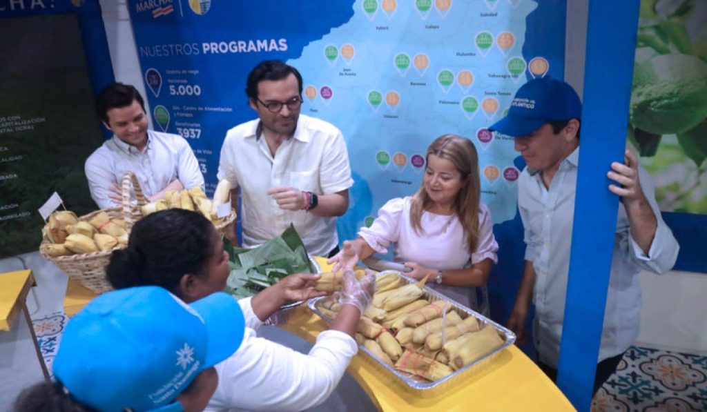 Gobernadora del Atlántico destacó la transformación agroindustrial que ha tenido el departamento