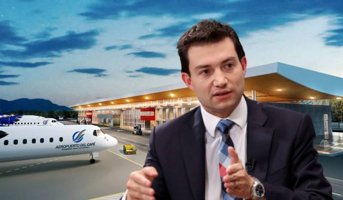 Contralor Felipe Córdoba y Aeropuerto del Café (Aerocafé)