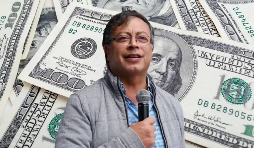 El dólar Petro: Dos años de Gobierno y una alta volatilidad El presidente, Gustavo Petro, envía un mensaje acerca del comportamiento del dólar en Colombia