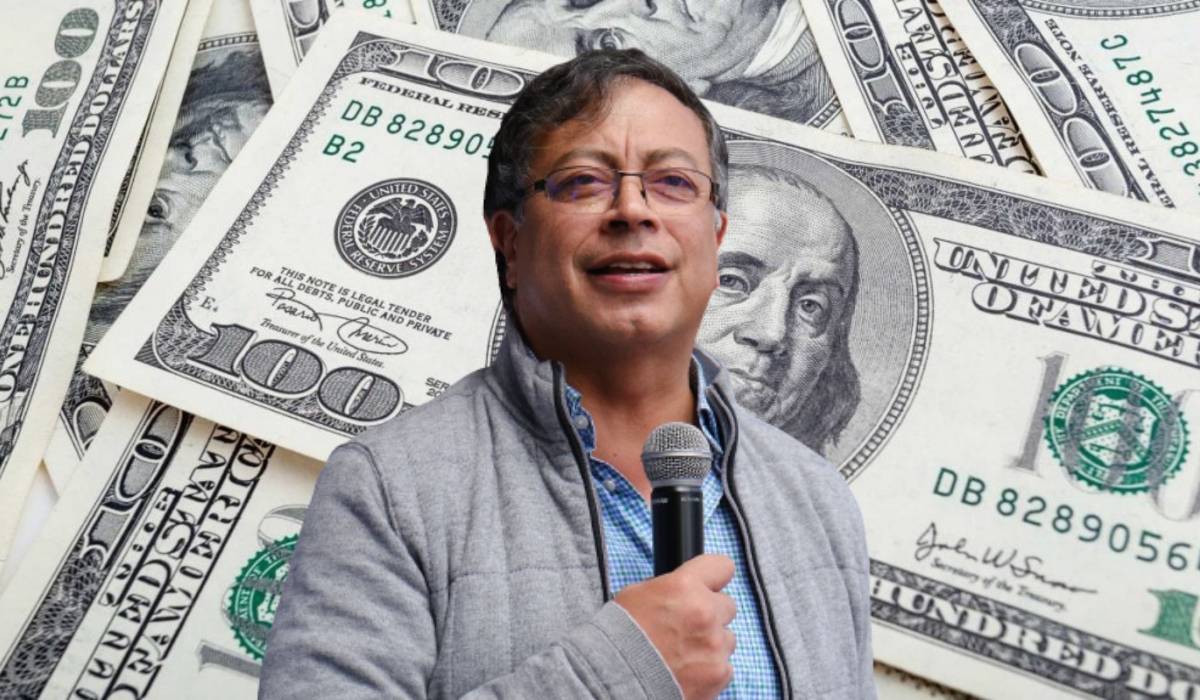 El presidente, Gustavo Petro, envía un mensaje acerca del comportamiento del dólar en Colombia