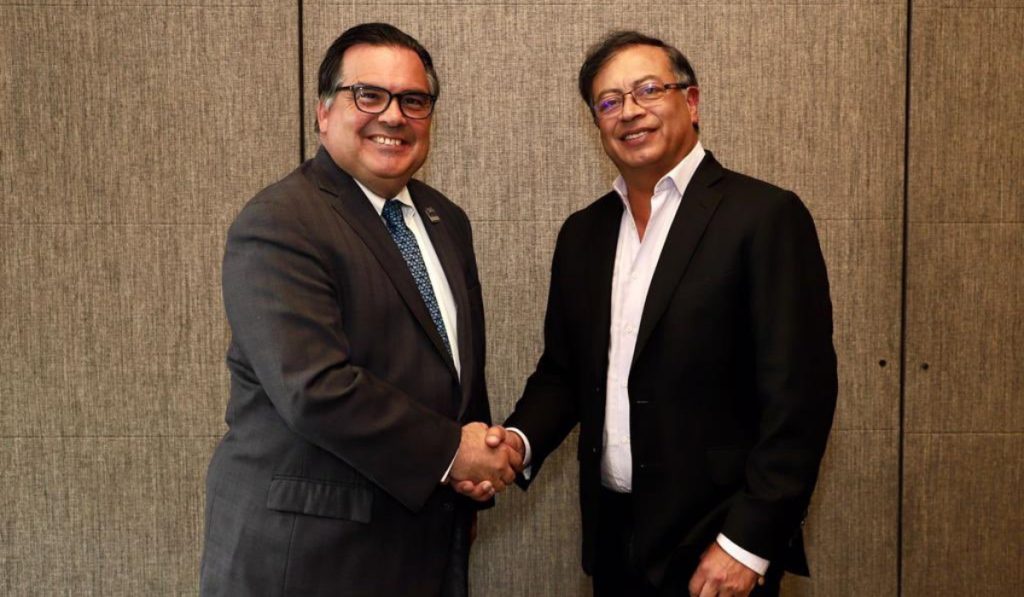 Así fue la reunión de Petro con embajador encargado de EE. UU.