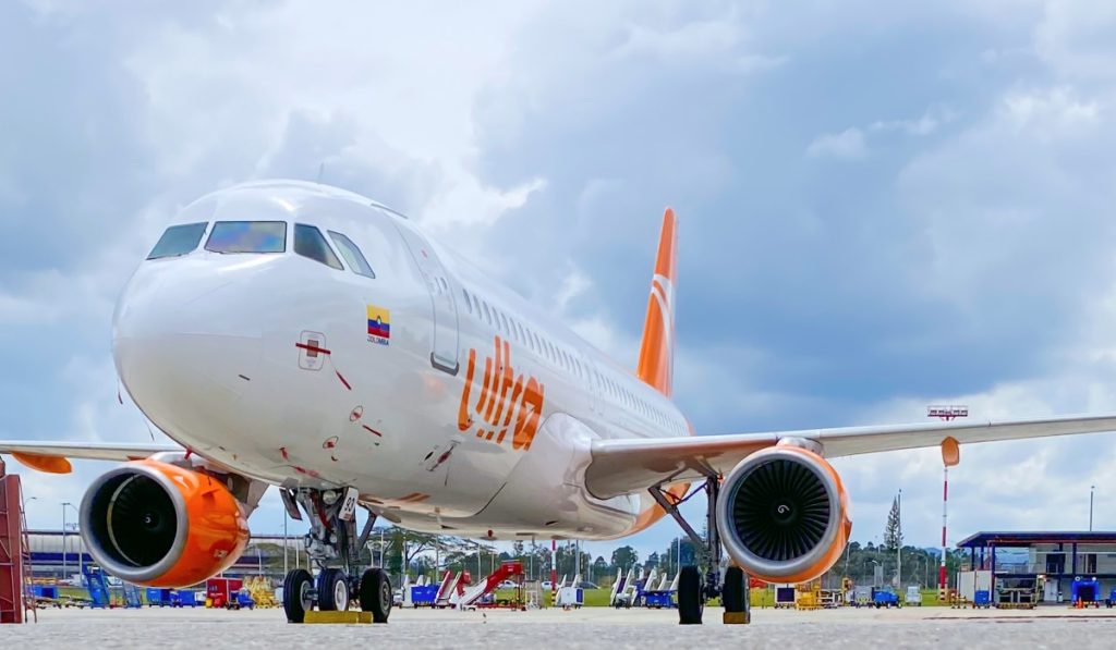 Ultra Air lanza nuevas rutas en Colombia con descuento de 50 %