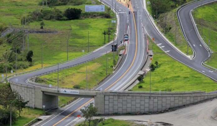 Vía Bogotá - Villavicencio