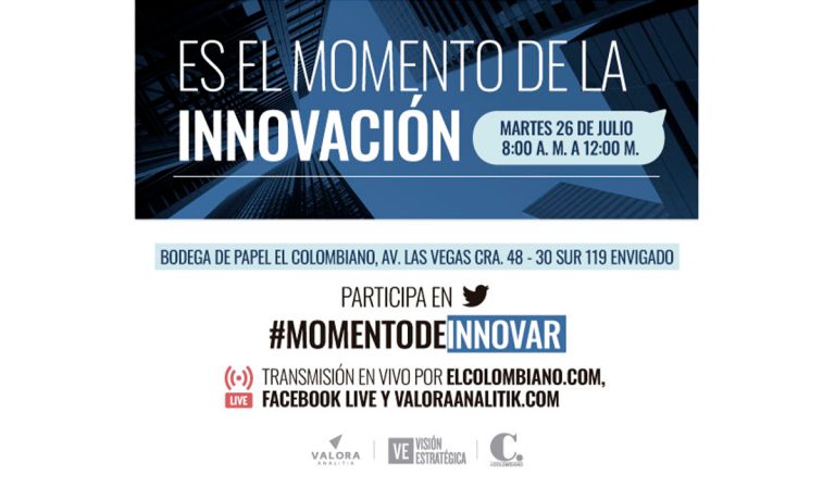Estos son los panelistas que participarán en el foro “Es momento de Innovar” este 26 de julio