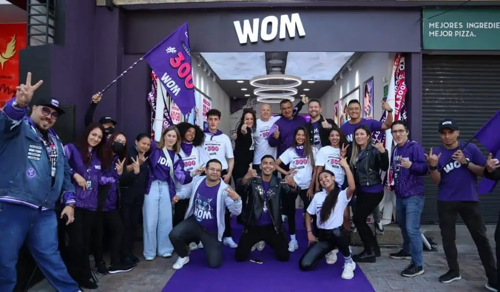 WOM abre su tienda número 300 en Colombia WOM abre su tienda número 300 en Colombia