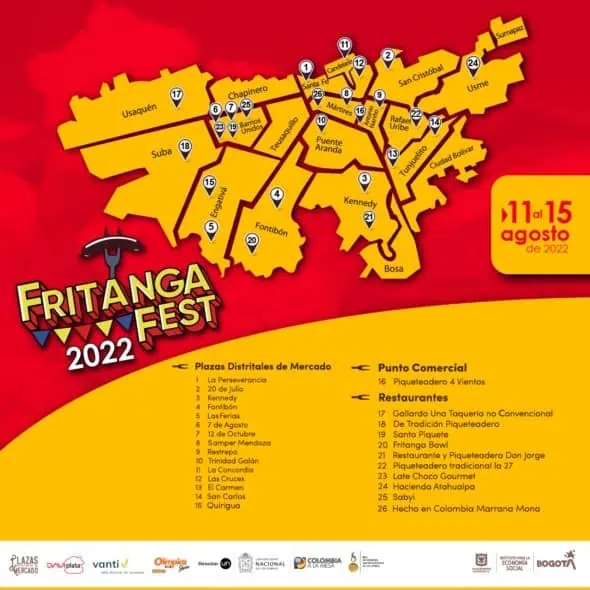 ‘Fritanga Fest 2022’ en Bogotá: restaurantes y precio del plato ‘Fritanga Fest 2022’ en Bogotá: restaurantes y precio del plato