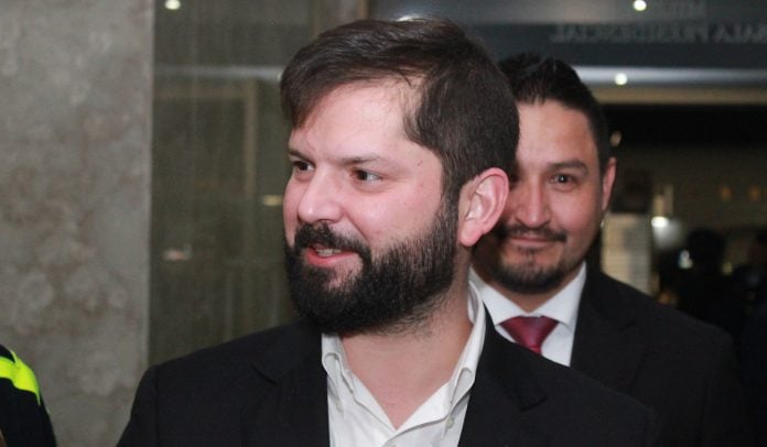 Gabriel Boric, presidente de Chile