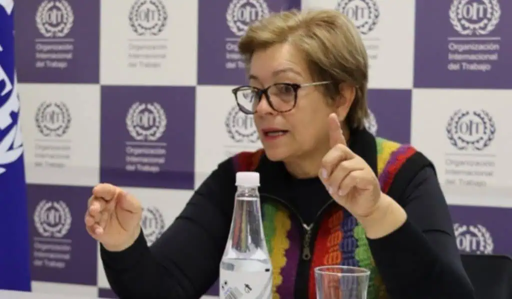 “Colpensiones y fondos de pensión son competencia y no cumplen su función”: MinTrabajo Gloria Inés Ramírez, ministra de Trabajo.