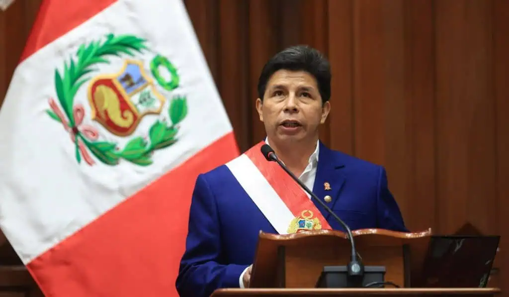 Congreso de Perú admite nueva moción de destitución contra presidente Pedro Castillo Congreso de Perú admite nueva moción de destitución contra presidente Pedro Castillo