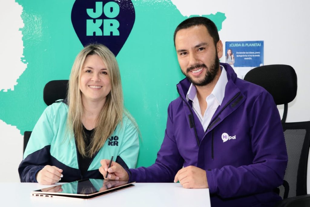 Hipal y JOKR sellan alianza para acelerar posicionamiento en Colombia
