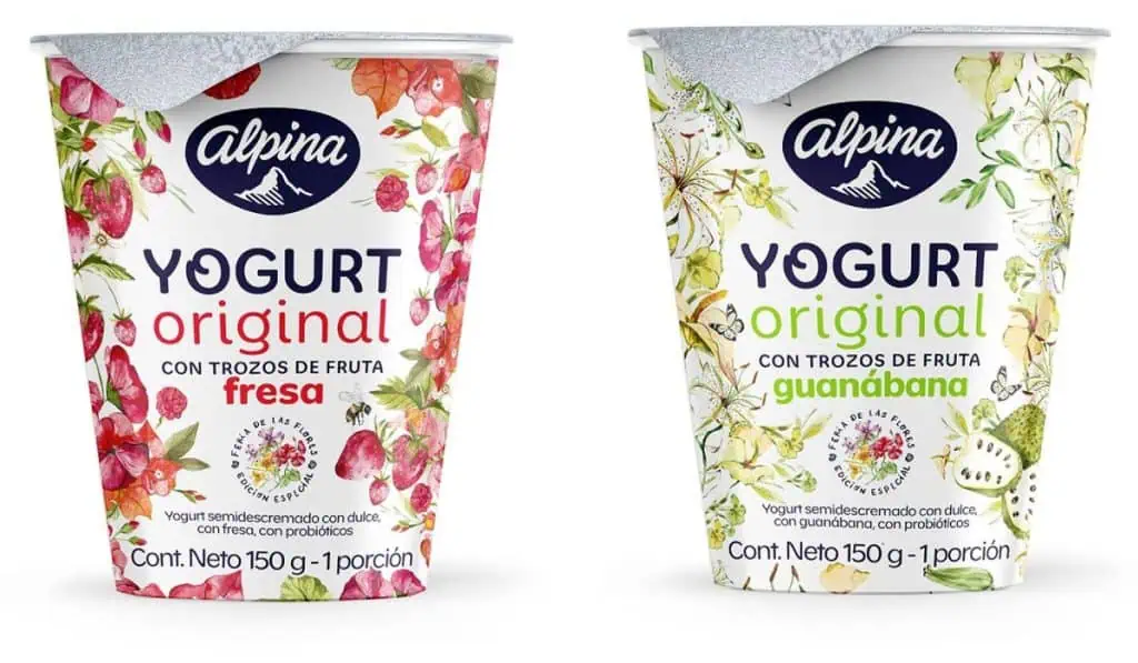 Yogurt Alpina lanza edición especial en homenaje a la Feria de las Flores Yogurt Alpina lanza edición especial en homenaje a la Feria de las Flores