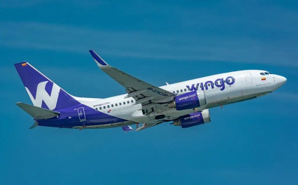 Aerolínea Wingo elevó en 26 % el transporte de pasajeros en 2023 Wingo