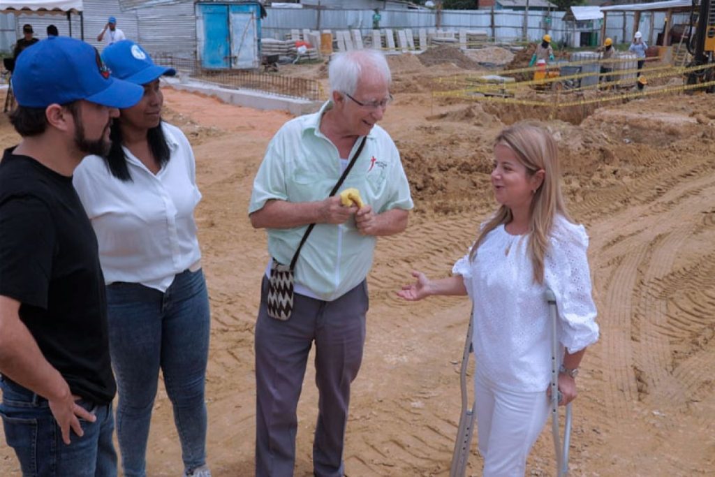 Obra del Parque bicentenario 'Cyrillus Swinne' en Barranquilla se entregará en abril de 2023